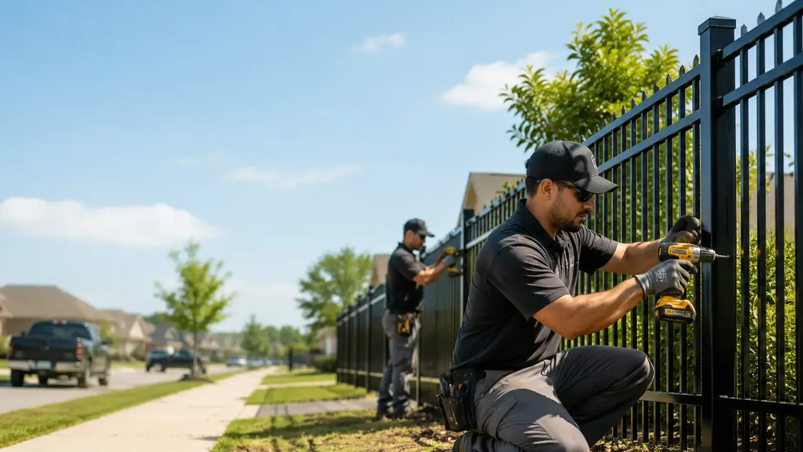 Metal Fence Installation in Dayton, TX